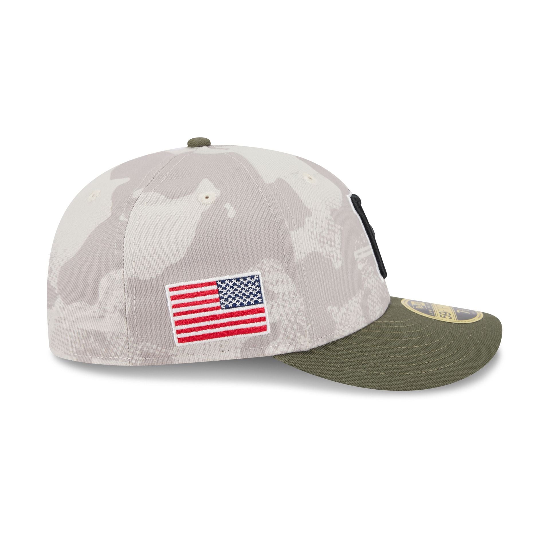 Pittsburgh Pirates Armed Forces Day 2025 Low Profile 59FIFTY Fitted Hat