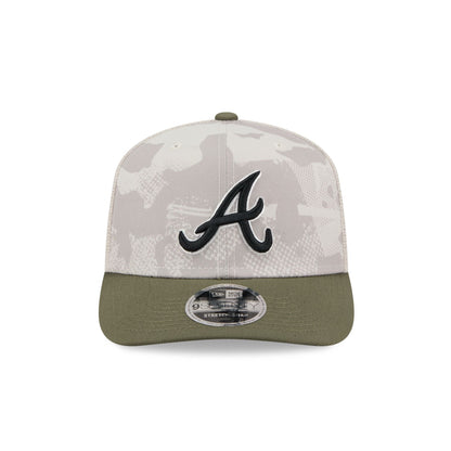 Atlanta Braves Armed Forces Day 2025 9SEVENTY Trucker Hat