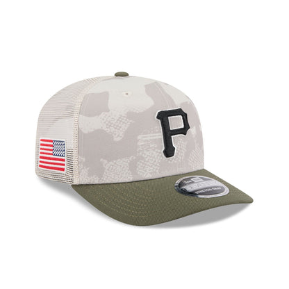 Pittsburgh Pirates Armed Forces Day 2025 9SEVENTY Trucker Hat