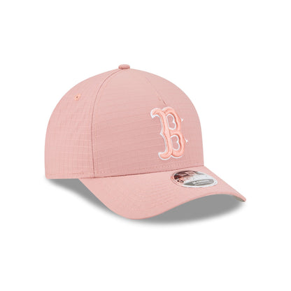 Boston Red Sox Pink Ripstop 9FORTY M-Crown A-Frame Snapback Hat