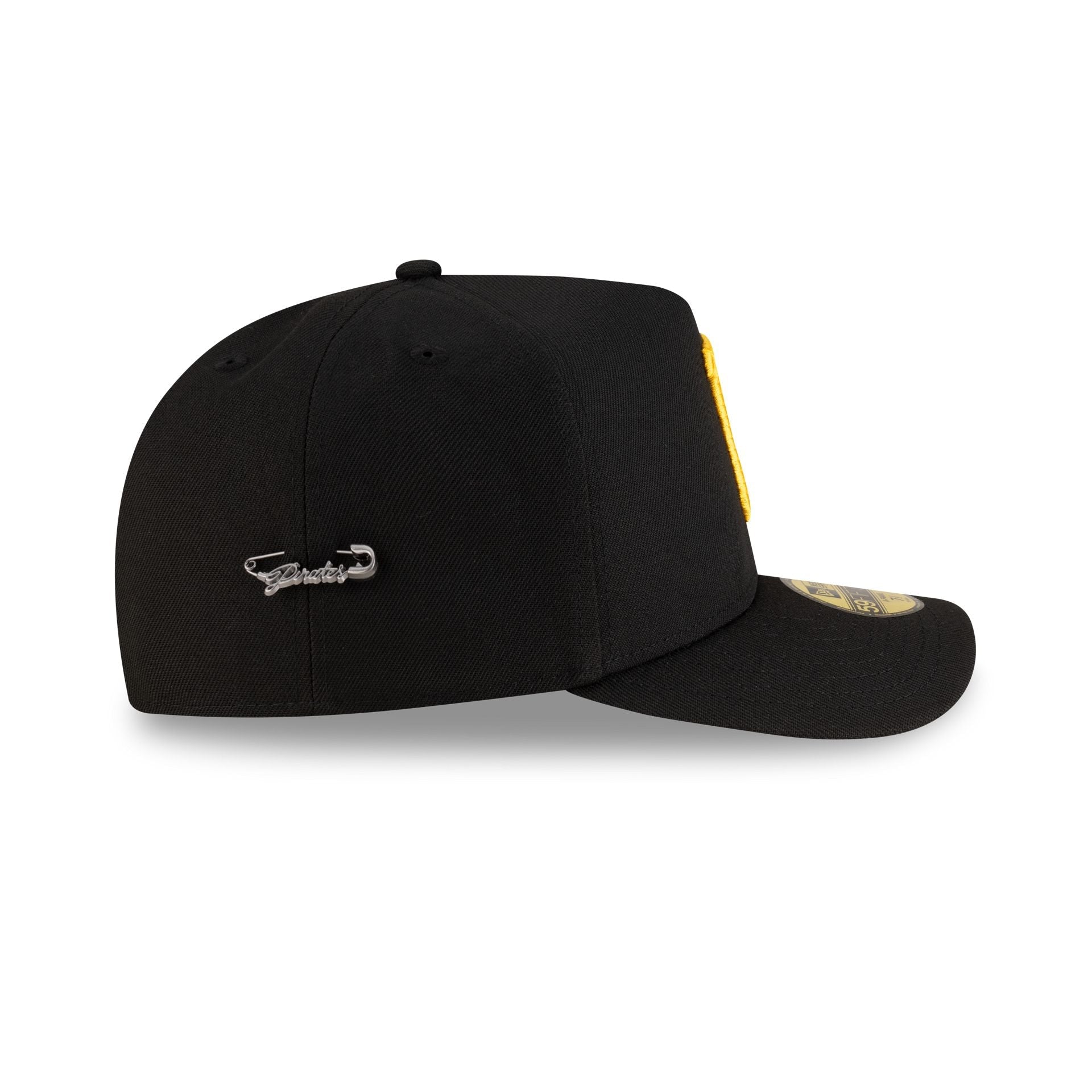 Pittsburgh Pirates Script Safety Pin 59FIFTY A-Frame Fitted Hat
