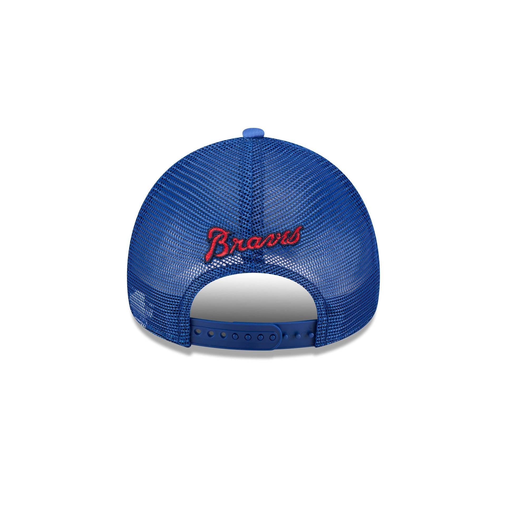 Atlanta Braves State Flower 9FORTY A-Frame Trucker Hat