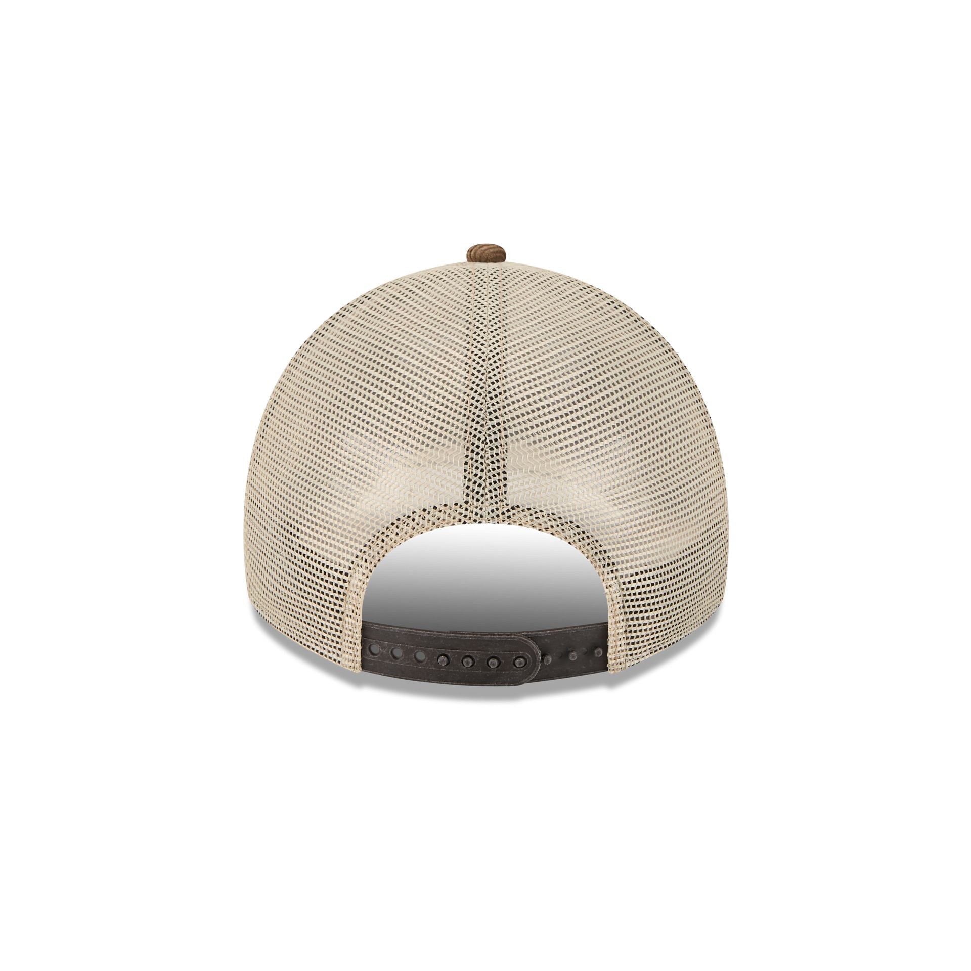 Atlanta Braves Vintage Landscape Brown 9TWENTY A-Frame Trucker Hat