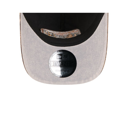 Atlanta Braves Vintage Landscape Brown 9TWENTY A-Frame Trucker Hat