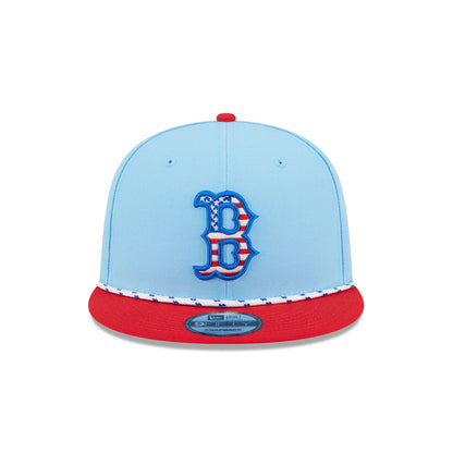 Boston Red Sox Independence Day 2025 9FIFTY Snapback Hat
