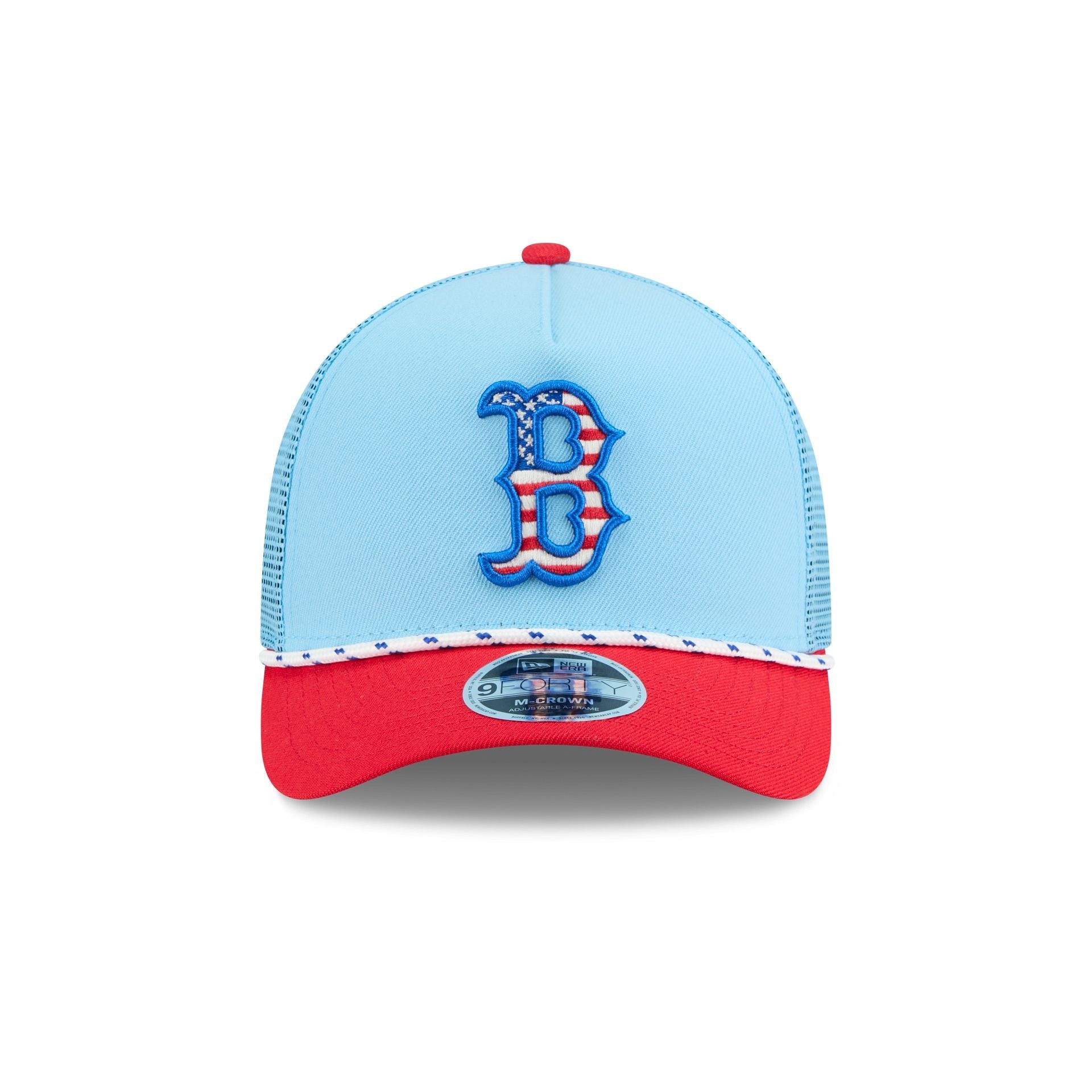 Boston Red Sox Independence Day 2025 9FORTY M-Crown A-Frame Trucker Hat