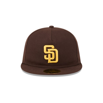 San Diego Padres Easy Retro Crown 59FIFTY A-Frame Fitted Hat