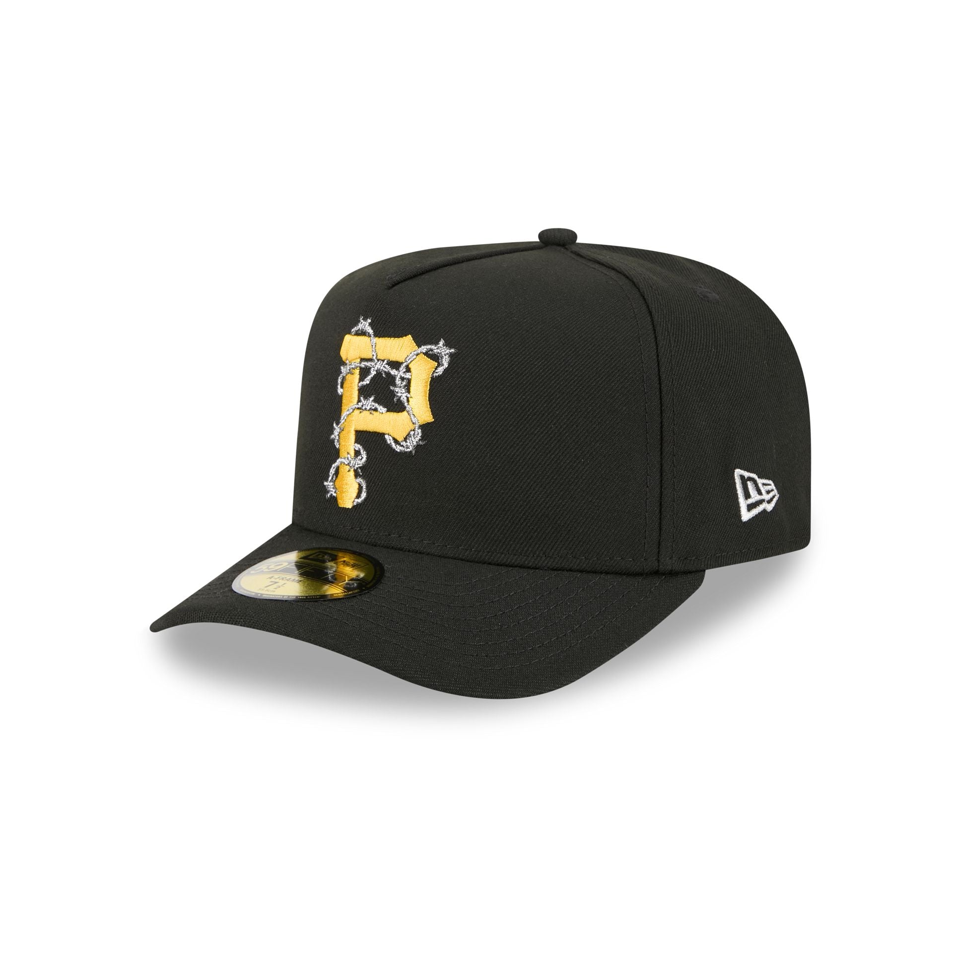 Pittsburgh Pirates Barbed Wire 59FIFTY A-Frame Fitted Hat