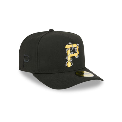 Pittsburgh Pirates Barbed Wire 59FIFTY A-Frame Fitted Hat