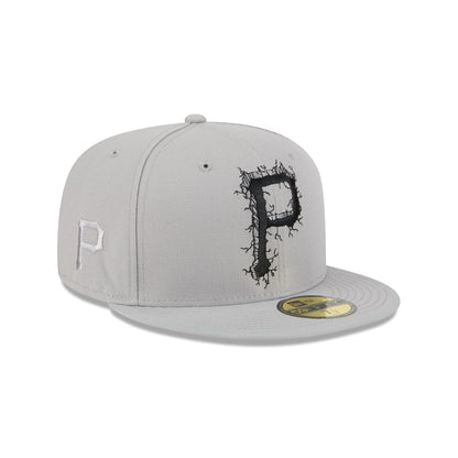 Pittsburgh Pirates Cracked Cement 59FIFTY Fitted Hat