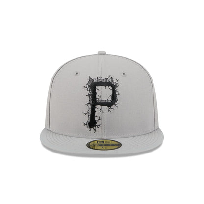 Pittsburgh Pirates Cracked Cement 59FIFTY Fitted Hat