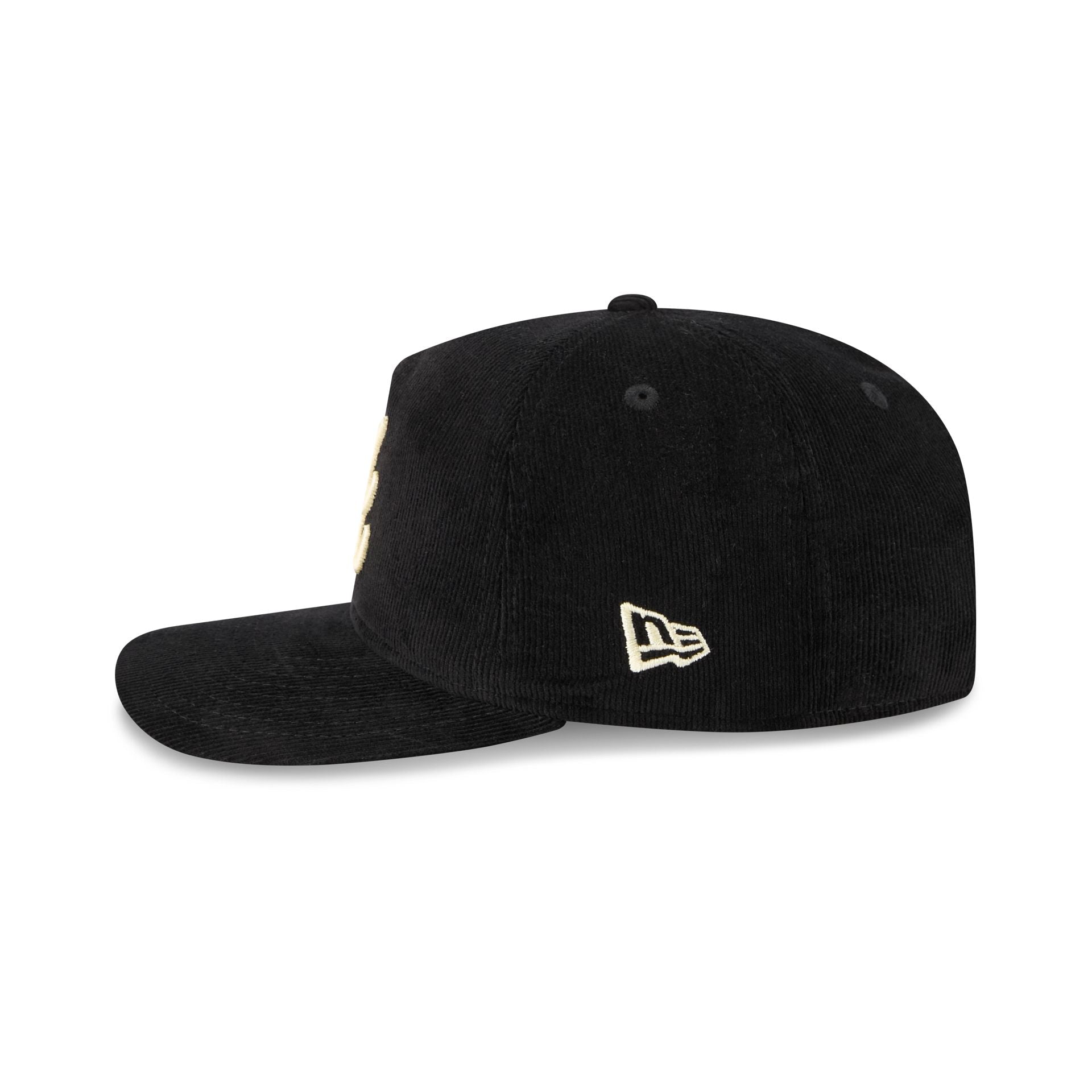 Atlanta Braves Nostalgic Black Corduroy 19TWENTY Adjustable Hat