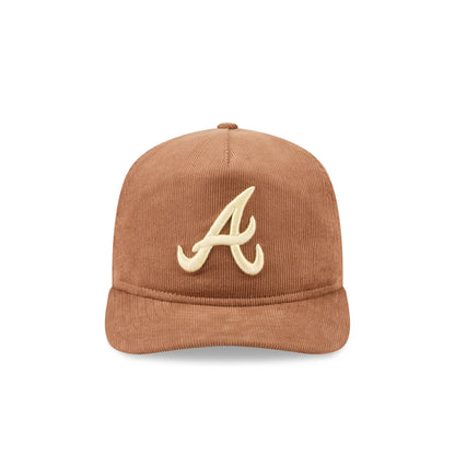 Atlanta Braves Nostalgic Brown Corduroy 19TWENTY Adjustable Hat