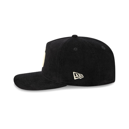 San Diego Padres Nostalgic Black Corduroy 19TWENTY Adjustable Hat