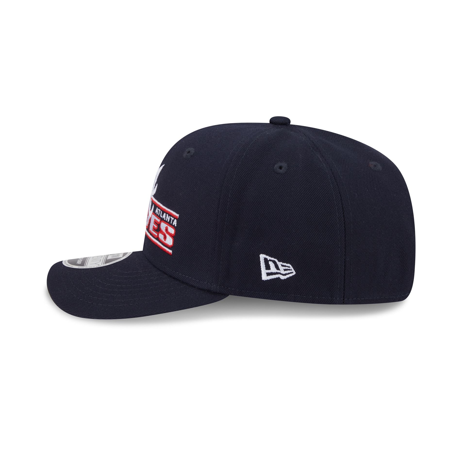 Atlanta Braves Stated 9SEVENTY Stretch-Snap Hat