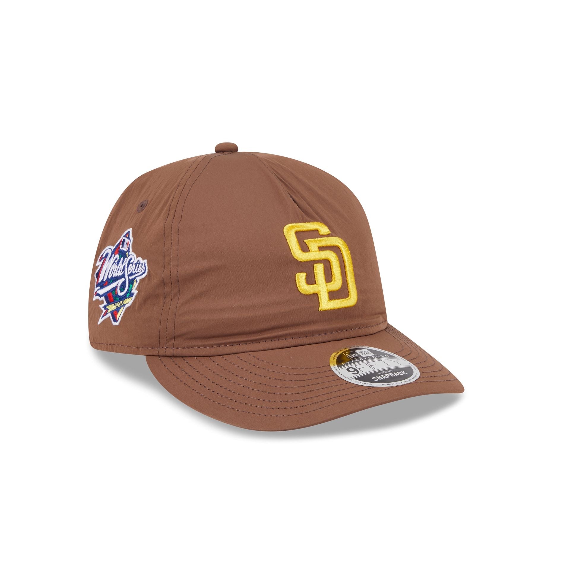 San Diego Padres Nylon Retro Crown 9FIFTY A-Frame Snapback Hat