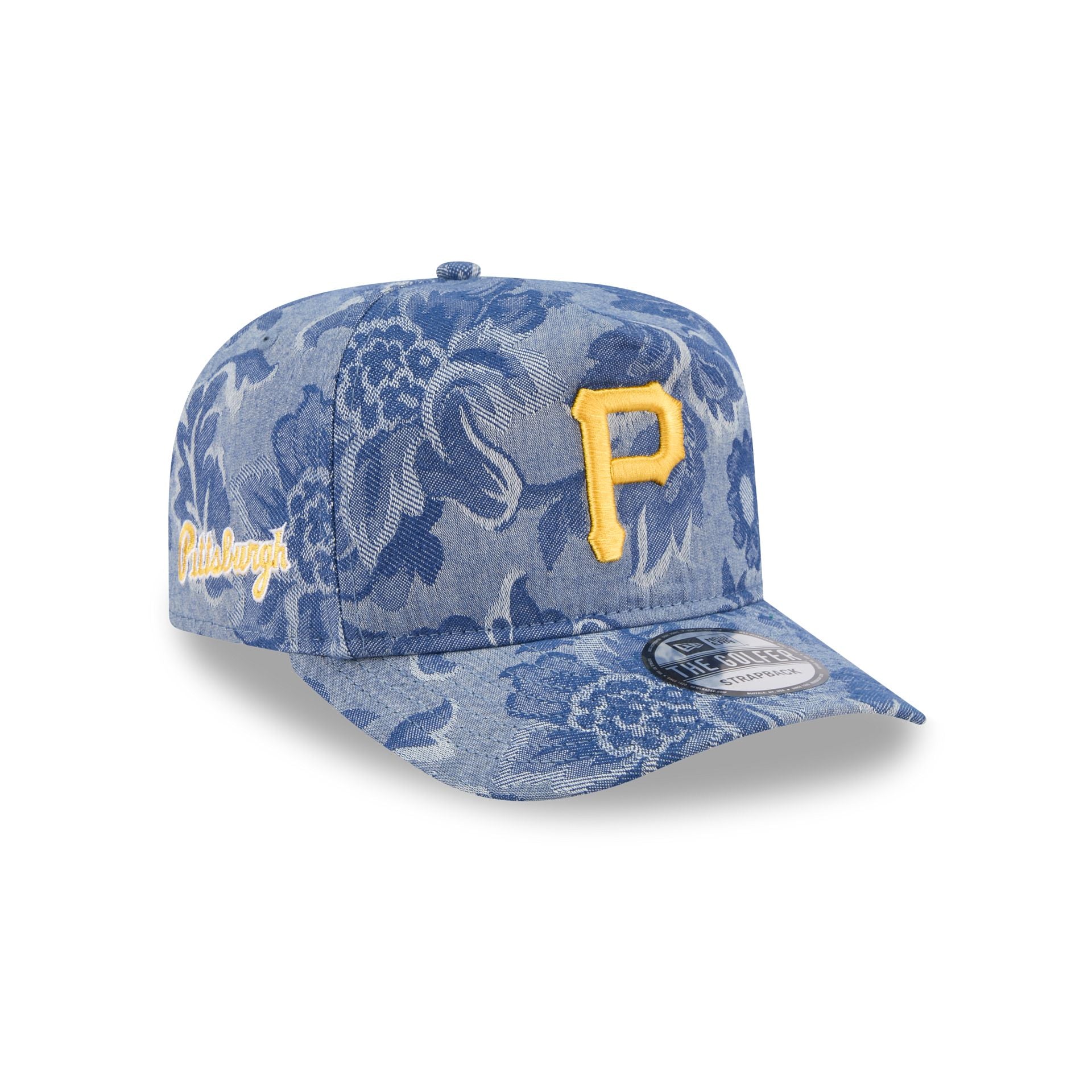 Pittsburgh Pirates Denim Jacquard Golfer Hat