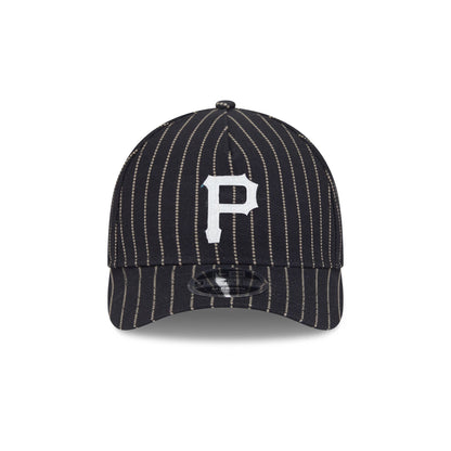 Pittsburgh Pirates Dotted Pinstripe 9FORTY M-Crown A-Frame Adjustable Hat