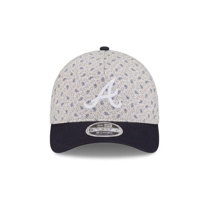 Atlanta Braves Micro Print 9FORTY M-Crown A-Frame Adjustable Hat