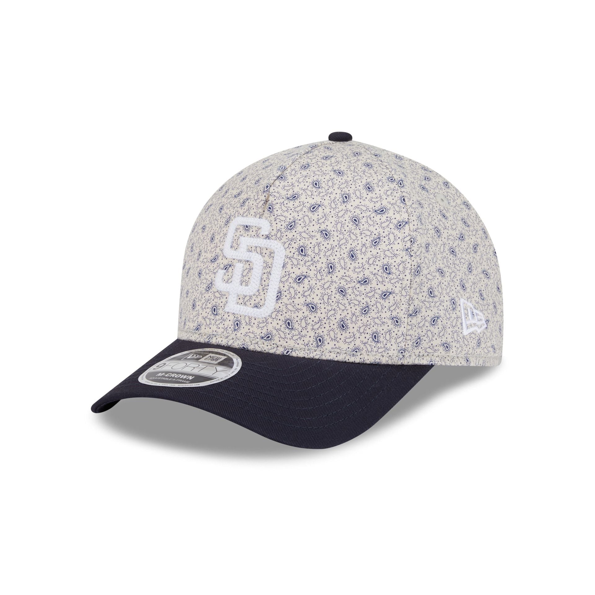 San Diego Padres Micro Print 9FORTY M-Crown A-Frame Adjustable Hat