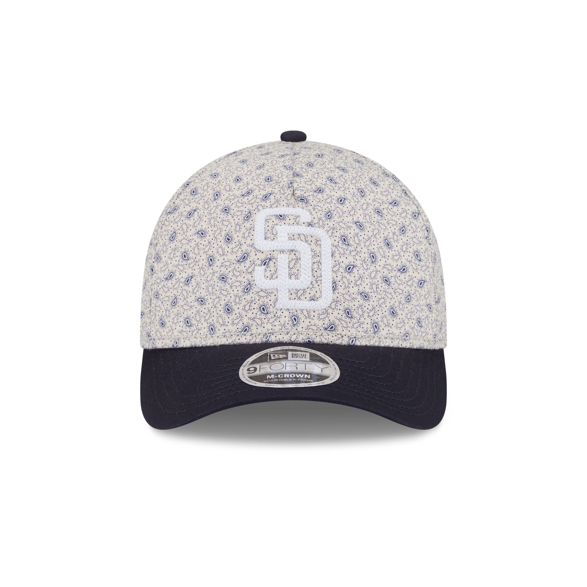 San Diego Padres Micro Print 9FORTY M-Crown A-Frame Adjustable Hat