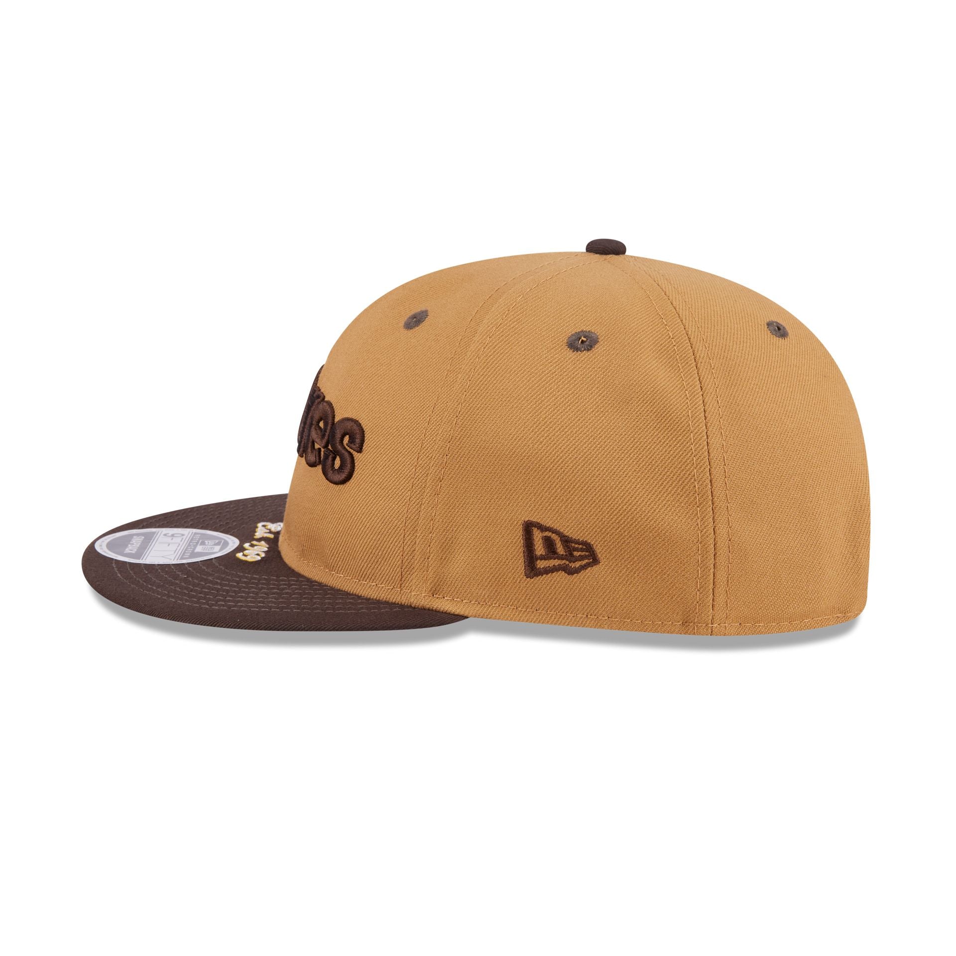 San Diego Padres Wheat Retro Crown 9FIFTY Snapback Hat