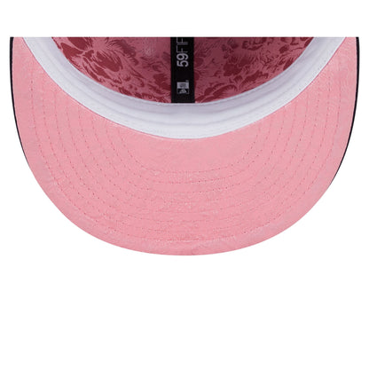 Boston Red Sox Floral Undervisor 59FIFTY Fitted Hat