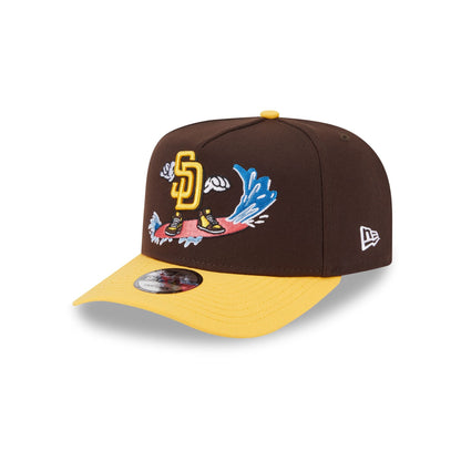 San Diego Padres Cartoon 9FIFTY A-Frame Snapback Hat
