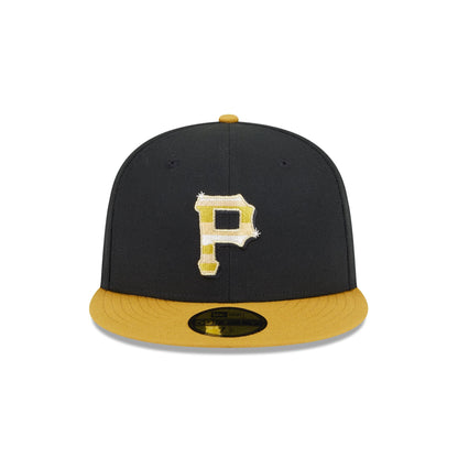 Pittsburgh Pirates Metallic Gold Logo 59FIFTY Fitted Hat
