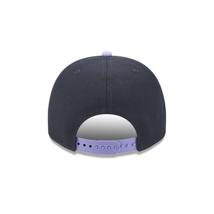 Boston Red Sox Navy Lavender 9FIFTY A-Frame Snapback Hat