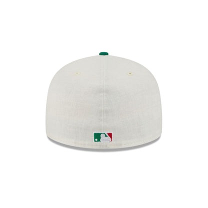 Atlanta Braves Beaded Linen 59FIFTY Fitted Hat