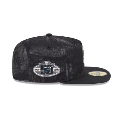 Just Caps Ripstop Camo San Diego Padres 59FIFTY A-Frame Fitted Hat