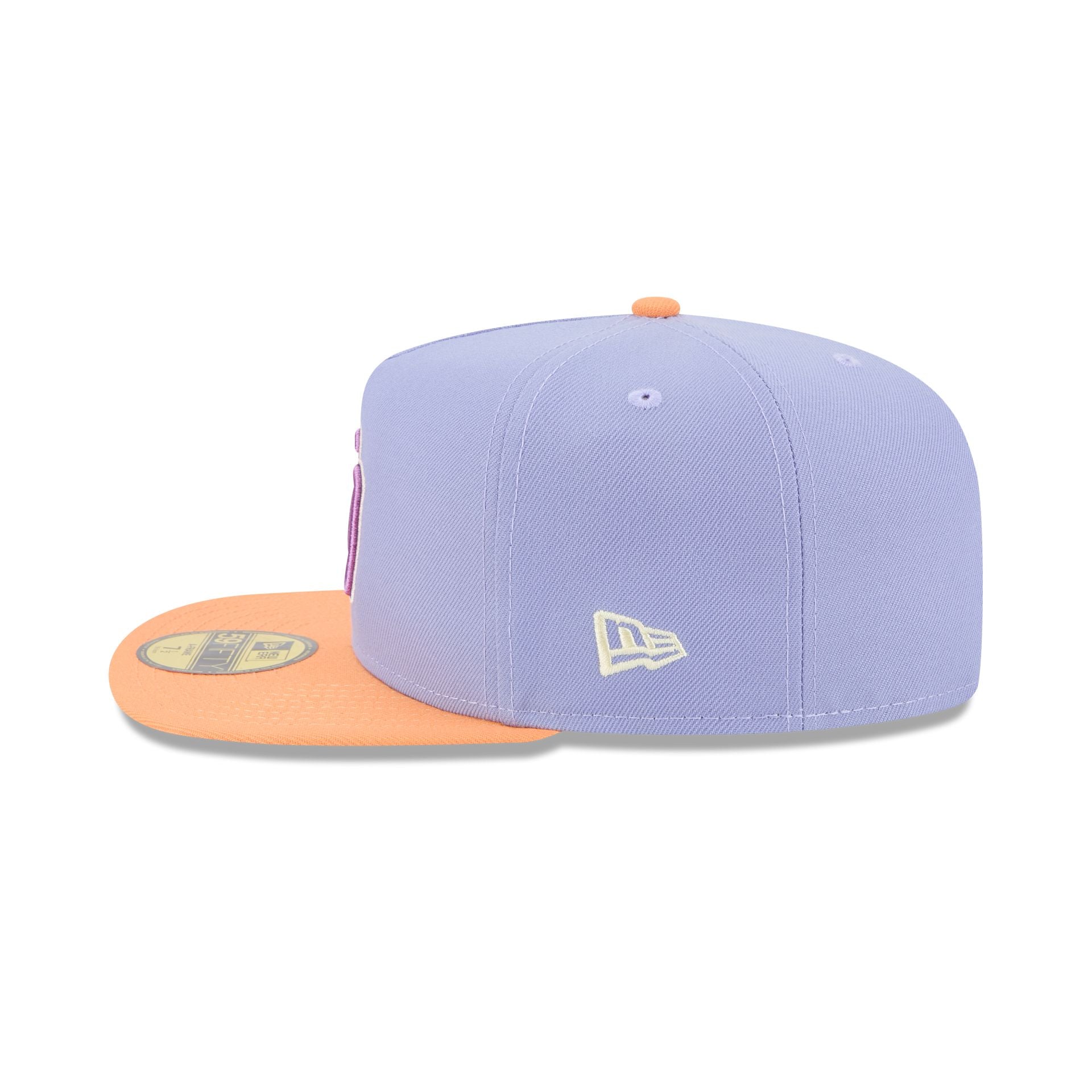 San Diego Padres Lavender 59FIFTY A-Frame Fitted Hat
