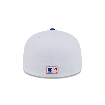Atlanta Braves Summer Derby White 59FIFTY A-Frame Fitted Hat