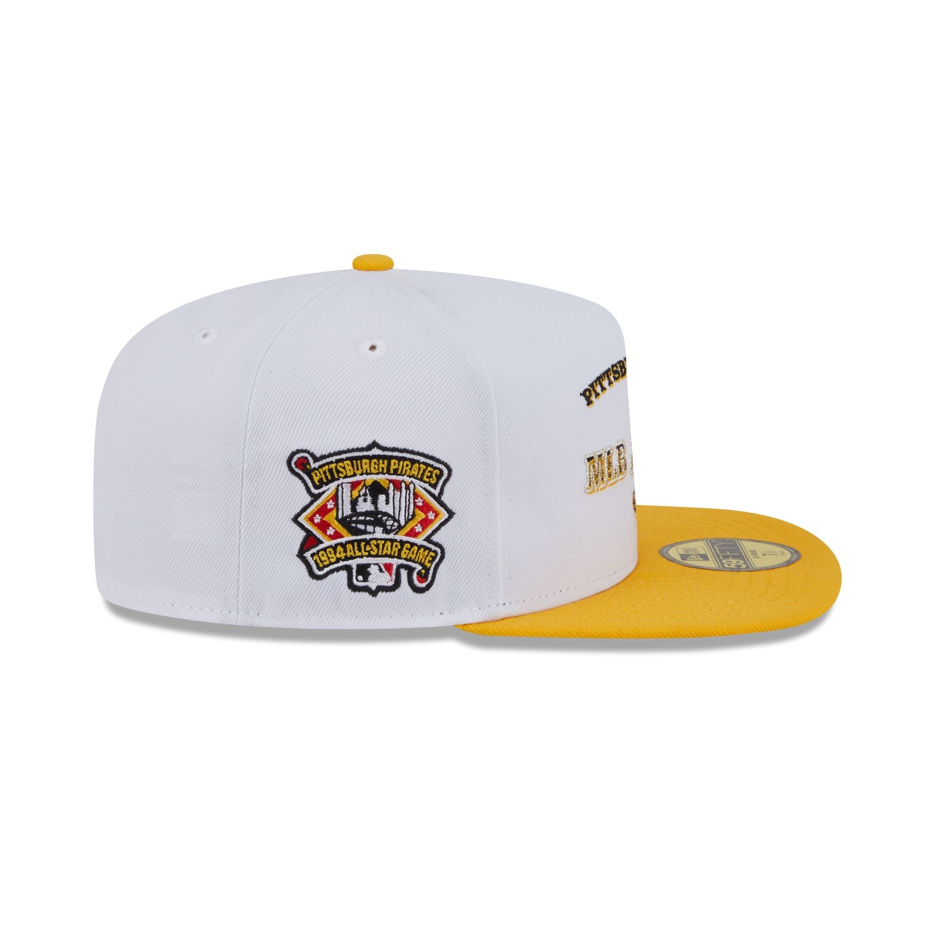 Pittsburgh Pirates Summer Derby White 59FIFTY A-Frame Fitted Hat
