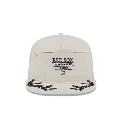Boston Red Sox Front Zip 59FIFTY A-Frame Fitted Hat