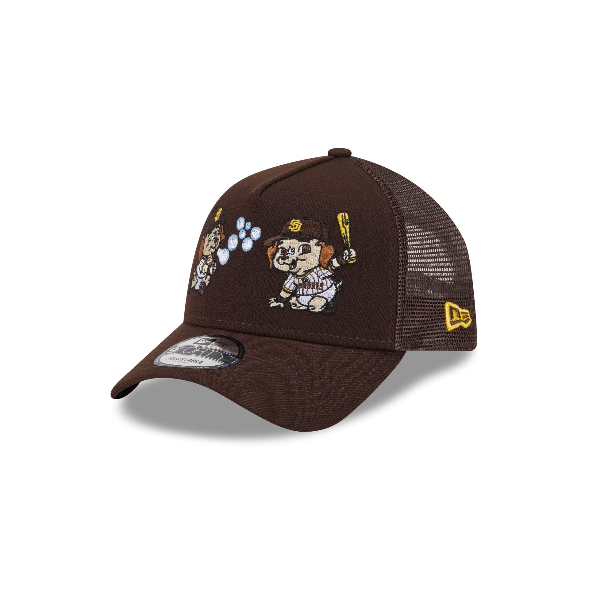San Diego Padres Generation Mascots 9FORTY A-Frame Trucker Hat
