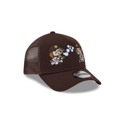 San Diego Padres Generation Mascots 9FORTY A-Frame Trucker Hat