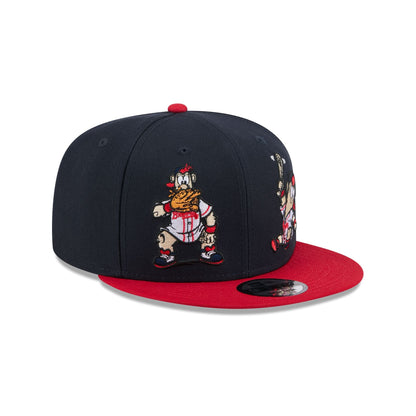 Atlanta Braves Generation Mascots 9FIFTY Snapback Hat