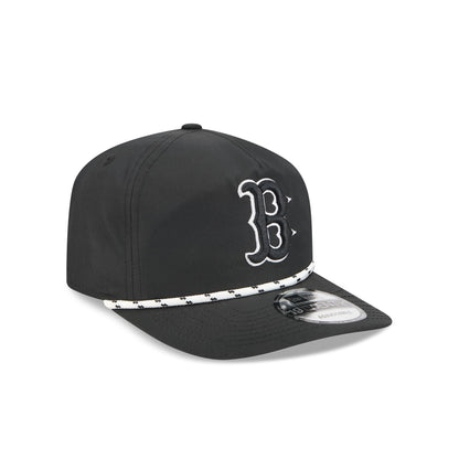 Boston Red Sox Black and White Rope 19TWENTY Snapback Hat