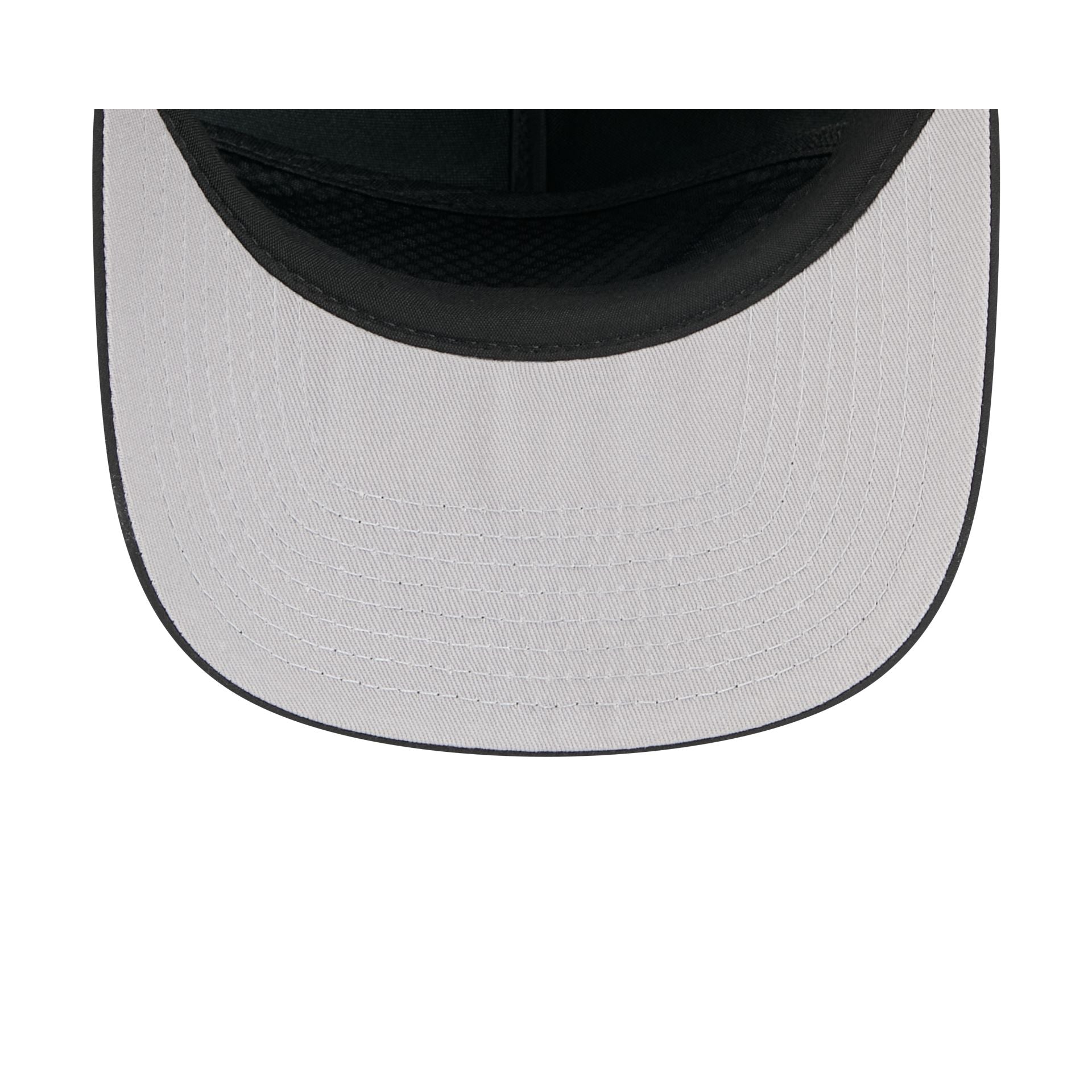 Atlanta Braves Black and White Rope 19TWENTY Snapback Hat