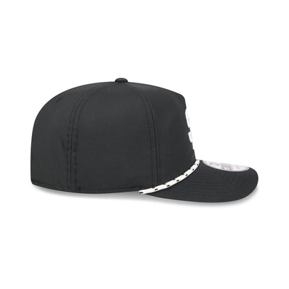 San Diego Padres Black and White Rope 19TWENTY Snapback Hat