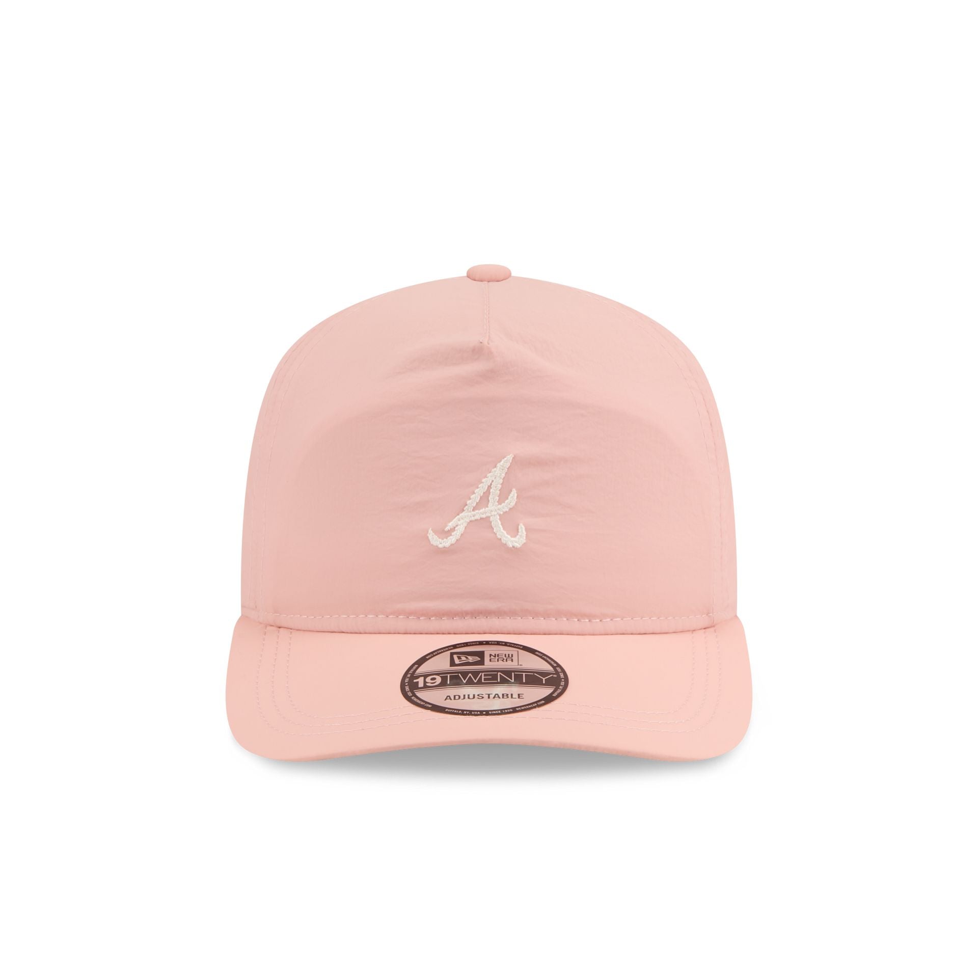 Atlanta Braves Blush Crinkle 19TWENTY Adjustable Hat