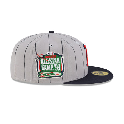 Diet Starts Monday x Boston Red Sox Pinstripe 59FIFTY Fitted Hat