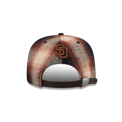San Diego Padres Grunge Plaid 9FIFTY A-Frame Adjustable Hat