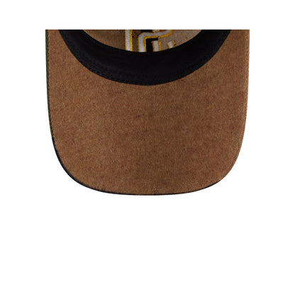 San Diego Padres Three Looms Cotton Twill Patchwork 9TWENTY Adjustable Hat