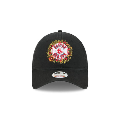 Boston Red Sox Day of the Dead Floral 9TWENTY Adjustable Hat