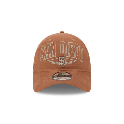San Diego Padres Quilted Wordmark 9TWENTY Adjustable Hat