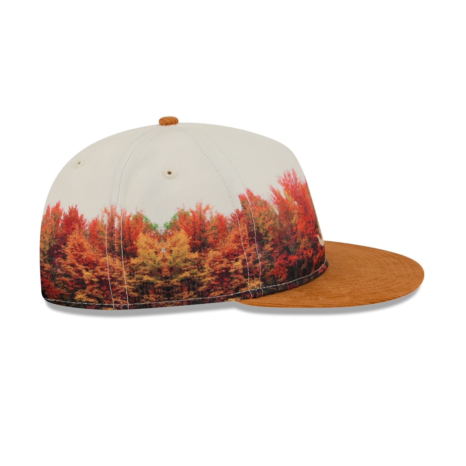 Atlanta Braves Fall Forest Retro Crown 9FIFTY Adjustable Hat