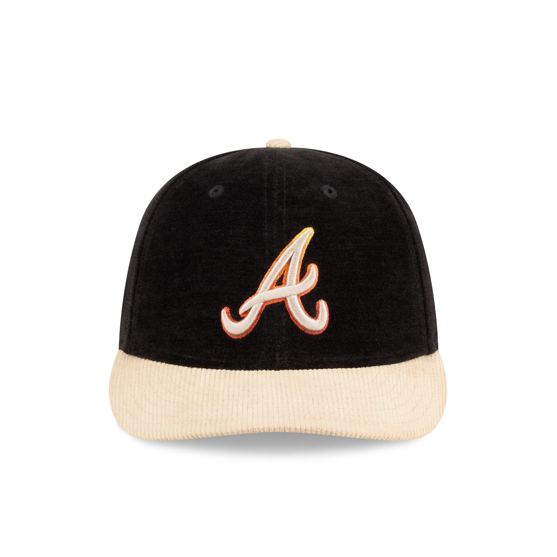 Atlanta Braves Fall Velvet Low Profile 59FIFTY Fitted Hat